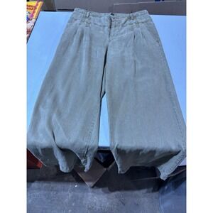 Sundance Wide Leg Pants in Olive Green